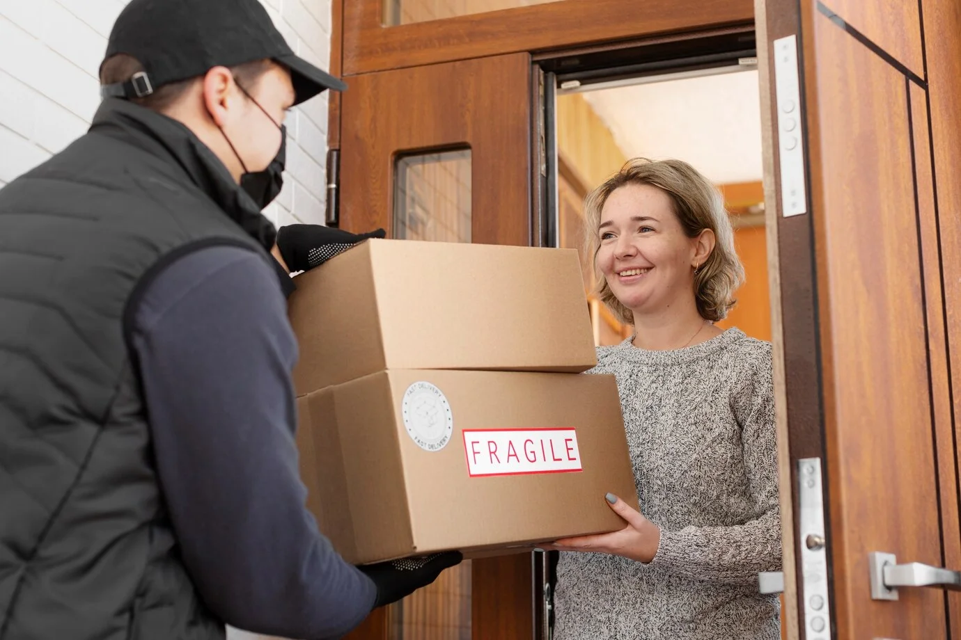 Tür-zu-Tür-Versand